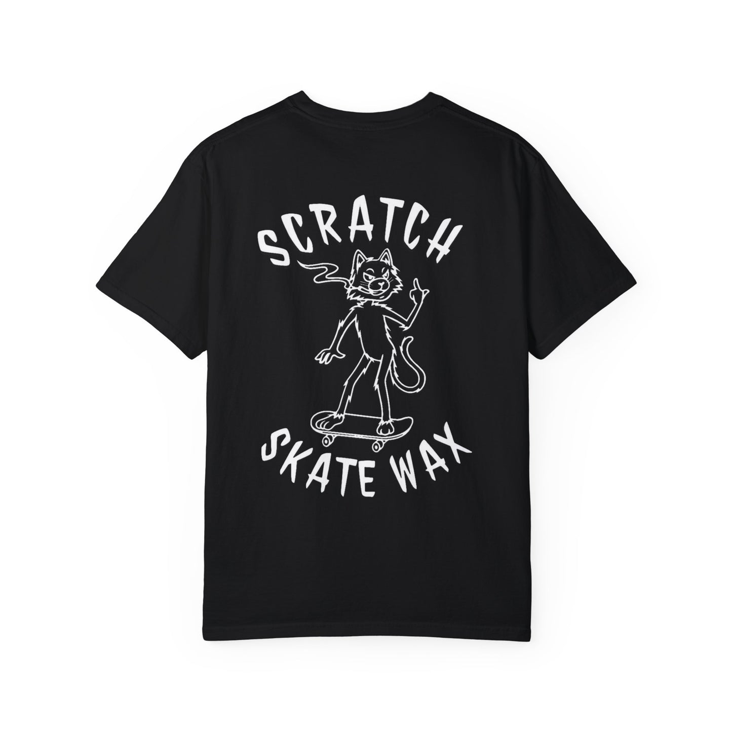 Scratch Skate Wax Graphic Tee Black